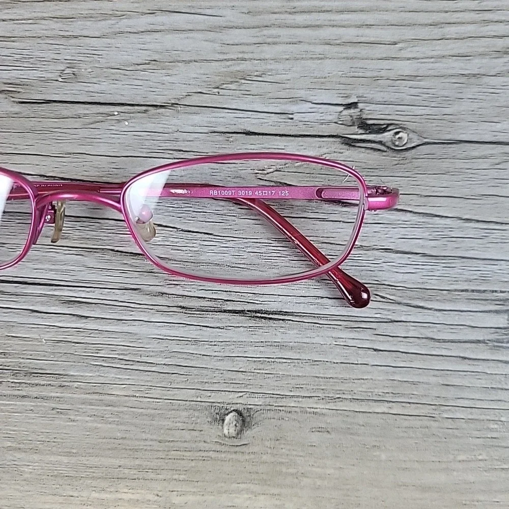 Ray-Ban RB1009T Kids Titanium Eyeglasses‎ 3019 Pink 45-17 125mm Frames Only